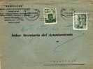 Carta Barcelona 1944. Sello Recargo - Barcellona