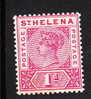 St Helena 1890-97 Queen Victoria 1p MLH - Isla Sta Helena