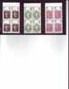 GRAN BRETAGNA 1970 - Yvert  599/601** (x4) -  Anniversario Francobollo - Unused Stamps