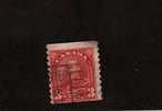 Canada - King George V - Coil Stamp - Scott # 183 - Usados