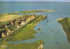 Carte Postale   80.  Le Hourdel Et La Baie De Somme Vue D'avion  Trés Beau Plan - Le Hourdel