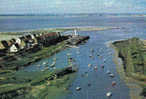 Carte Postale   80.  Le Hourdel Et La Baie De Somme Vue D´avion  Trés Beau Plan - Le Hourdel