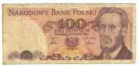 100 Zlotych " POLOGNE "   1986   Usagé - Polen