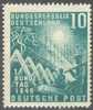 1949 Bundestag 10 (Pf)  Mi 111 / Sc 665 / YT 1 Postfrisch / Neuf Sans Charniere / MNH - Neufs