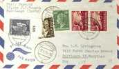 F659  LETTRE  POUR USA - Storia Postale