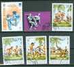 Arts Martiaux Divers : Lot N°01 De 6 Timbres Différents IRAN TAEKWONDO - URSS - LAOS - Pieds Poings - Non Classificati