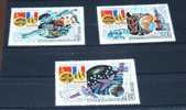 Space,  CCCP Nr: 5190 - 92  Interkosmos  Postfrisch **  MNH  #1211 - Rusland En USSR