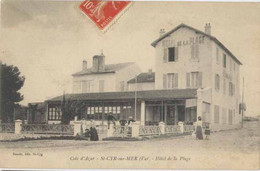 83 . SAINT-CYR-SUR-MER . Hôtel De La Plage . - Saint-Cyr-sur-Mer