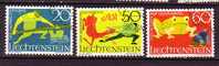 Q1584 - LIECHTENSTEIN Yv N°466/68 - Used Stamps