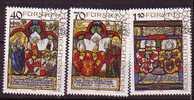 Q1696 - LIECHTENSTEIN Yv N°672/74 - Used Stamps