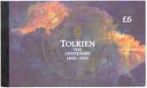 GB / UK / England £6 "Tolkien" "The Centenary"  Complete MNH ** Prestige BOOKLET 1992 - Carnets