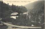 RARE CARTE POSTALE   GORGES DU FLOND    ROUTE D UGINES A FLUMET - Ugine