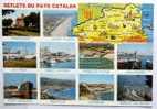 Cpsm Reflets PAYS CATALAN Perpignan Lydia Canet Argeles Collioure Banyuls Cerbere Amelie - Languedoc-Roussillon