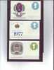 GRAN BRETAGNA 1977 - 3 BF . Giubileo D'argento Elisabetta 2° - Unused Stamps