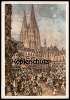 ALTE POSTKARTE KÖLN KÖLSCHE FASTELOVEND KARNEVAL Carneval Carnaval Carnival Fasching Ganzsache Cöln Cologne Folklore Cpa - Carnival