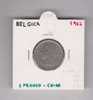 BELGICA   1 FRANCO CU-NI  KM#142.1  MBC/VF  1.952      DL-6811 - 1 Franc