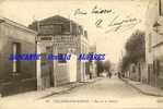 CP 94 VILLIERS SUR MARNE Rue De La Station ( Boulangerie, Charpentes Et Menuiserie Eugène BOISSY)signéE. DUJURA BRION 36 - Villiers Sur Marne