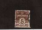 Denmark - Danmark - Scott # 89 - Used Stamps