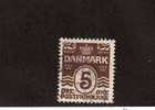 Denmark - Danmark - Scott # 89 - Used Stamps