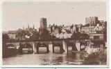 Durham Cathedral And Castle From Elvet Waterside "real Photograph", The RA Postcards 1950 - Andere & Zonder Classificatie