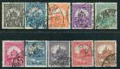 ● HONGRIE - UNGHERIA - 1926 / 27 -  N.  379  / 88  Usati , Serie Completo -  Lotto  372 - Ungebraucht