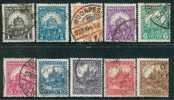 ● HONGRIE - UNGHERIA - 1926 / 27 -  N.  379  / 88  Usati , Serie Completa -  Lotto  374 - Usado