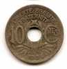 10 Centimes 1924   "Poissy" TB - 10 Centimes