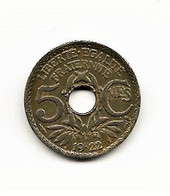 5 Centimes 1922 "Poissy"   TTB - 5 Centimes