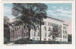 D387- HIGH SCHOOL - BURLINGTON VT - VERY OLD POST CARD - - Burlington