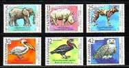 BULGARIA - 1988 - Zoo - Birds + Animals - 6v ** - Neufs