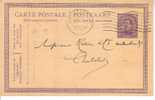 Entier Postal 58 Charleroy - Cartes Postales 1909-1934