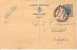 Entier Postal 98 Wetteren - Postcards 1909-1934