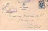 Entier Postal 100 Jumet - Postcards 1909-1934