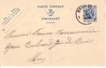 Entier Postal 100 Boussu - Postcards 1909-1934