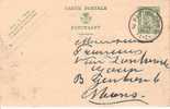 Entier Postal 112 Paturages - Tarjetas 1934-1951