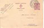 Entier Postal 119 D F Gedinne - Cartes Postales 1934-1951