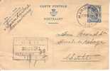 Entier Postal 123 F Marienbourg - Cartoline 1934-1951