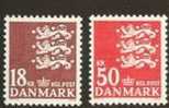 DENMARK 1985  MICHEL NO 826-827  MNH - Neufs