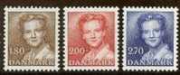 DENMARK 1982  MICHEL NO 753-755 MNH - Unused Stamps