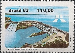 BRAZIL - ITAIPU HYDROELECTRIC PLANT 1983 - MNH - Agua
