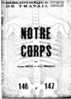 BT N°146/147 (1951) : Notre Corps. Bibliothèque De Travail. Freinet. Fiches Techniques De Travaux Manuels - 6-12 Jaar