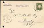 Bayern 1901  Peter Rixius, Ludwigshafen  29.5.01 - Cartas & Documentos