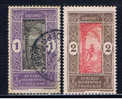 DY+ Dahomey 1913 Mi 42-43 Ölpalm-Ernte - Used Stamps