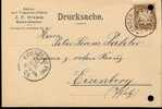 Bayern 1905  J.P. Drumm, Kaiserslautern  12.4.05 - Cartas & Documentos