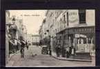 78 MEULAN Rue Basse, Librairie F Borne, Cartes Postales, Beau Plan, Ed Klein 65, 1906 - Meulan