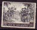 Y6914 - SAN MARINO Ss N°392 - SAINT-MARIN Yv N°356 * - Unused Stamps
