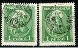 ● HONGRIE - UNGHERIA - 1932  -  N.  445  Usati  -  Lotto  446 - Used Stamps