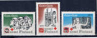 FIN Finnland 1970 Mi 672-74** Rotes Kreuz - Ungebraucht