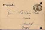 Bayern 1909  S. Mohr, Frankenthal  12.11. 09 - Briefe U. Dokumente