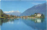 Iseltwald Am Brienzersee Mit Niesen Colorphoto Steinhauer, Interlaken - Brienz